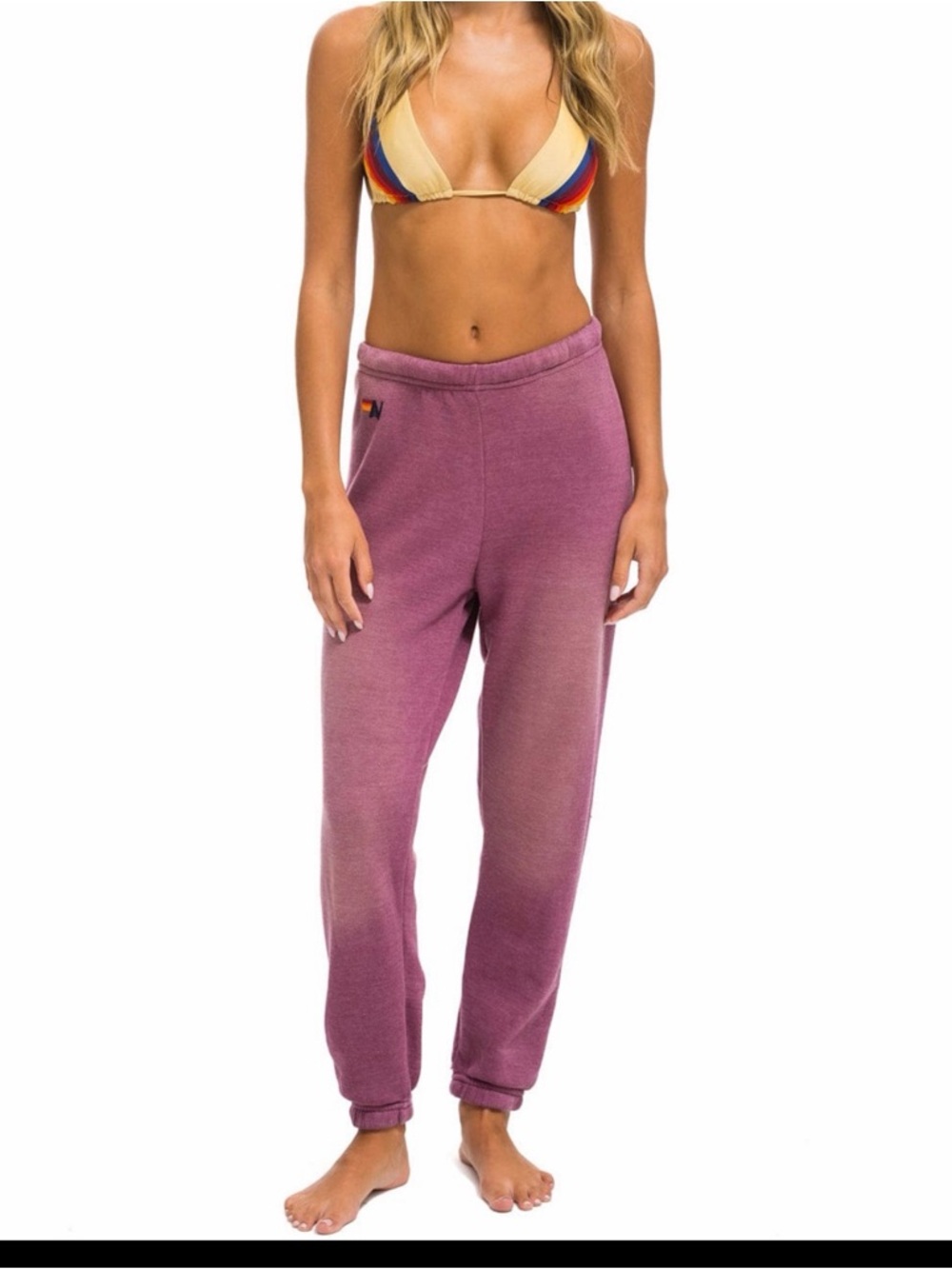 NWOT AVIATOR NATION ESSENTIAL SWEATPANTS - SMALL NWOT